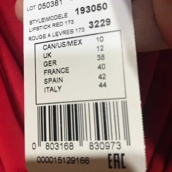 Joseph Ribkoff  Red Jumpsuit - Picture 3 of 4